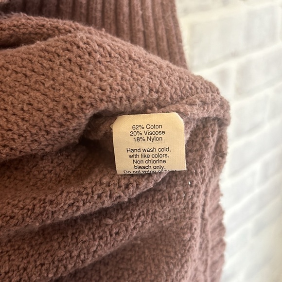 Madewell Women’s Long Sleeve Sweater Knit Purple Warm Crewneck Preppy Size Small - Picture 10 of 10